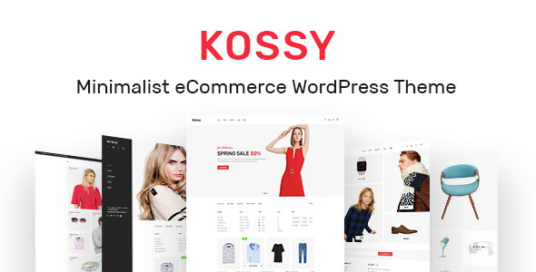 Kossy – 极简电子商务电商网站WordPress 主题 – v1.30